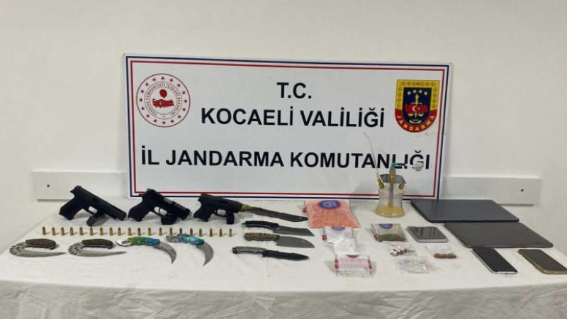 Dilovası'nda uyuşturucu operasyonu!