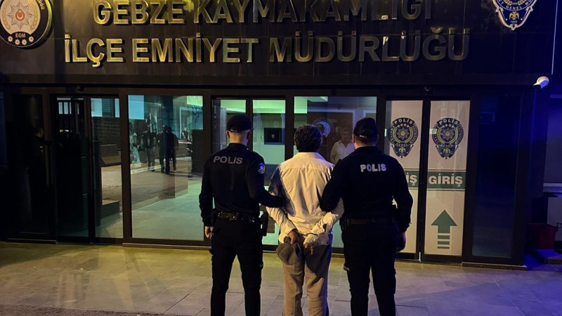 17 yıl hapis cezasıyla aranıyordu, Gebze'de yakalandı!