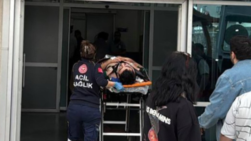 Gebze'de 10 metre yükseklikten düşen işçi ağır yaralandı