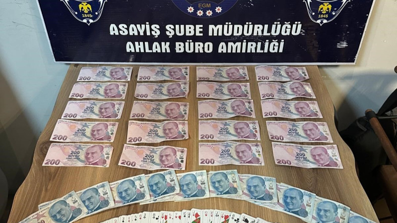 İş yerinde kumar oynayan 10 kişiye 92 bin TL ceza