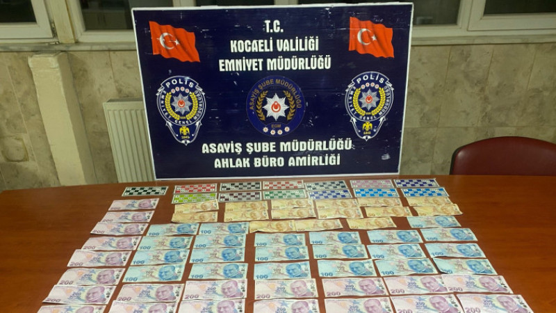 Kumar oynayan 9 kişiye 83 bin 223 TL ceza
