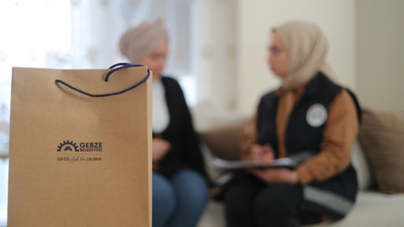 Gebze’de Ailelere Ramazan Desteği