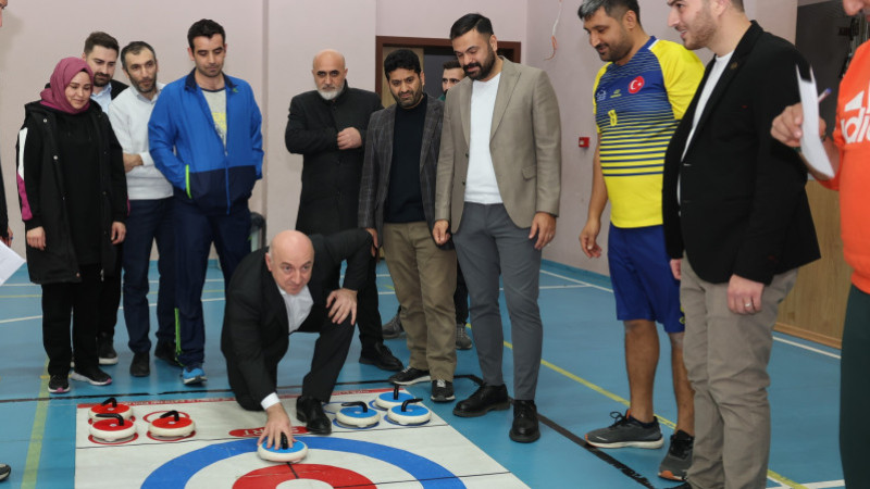 Darıca’da Curling Turnuvası Heyecanı