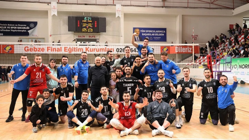 Gebze Voleybol Takımı;  Şampiyonluğa adım adım…
