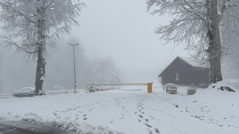 Kocaeli'ye lapa lapa kar yağdı