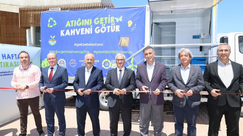 Gebze Belediyesi’nden Çevre Haftasına Özel Etkinlik: Atığını Getir, Kahveni Götür
