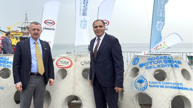 OYAK Çimento’dan Marmara Denizi’ne  Ekolojik Katkı Yapay Resif Projesi 