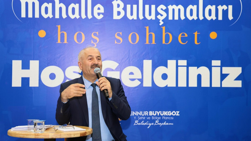 Başkan Büyükgöz, Sultanorhan Mahallesi Sakinleriyle Hoş Sohbet'te Buluştu
