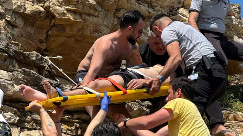 Boğulmaktan Son Anda Kurtarıldılar