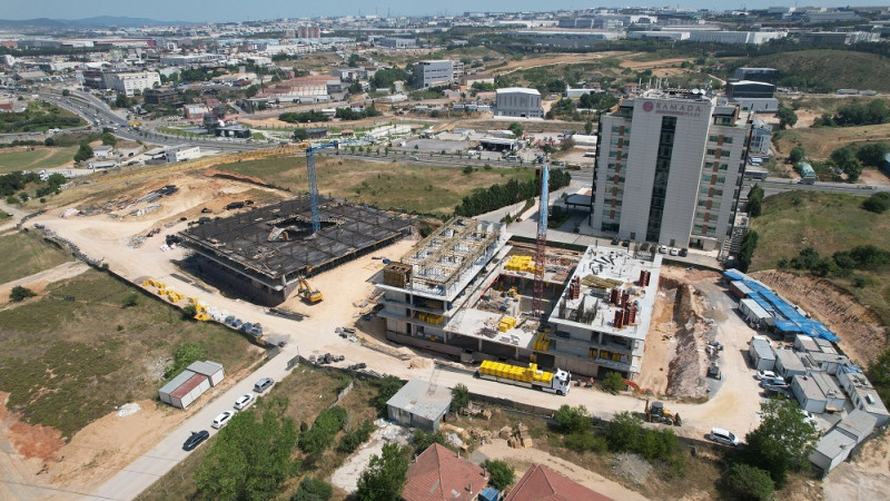 Spor Lisesi’nde çalışmalar tüm hızıyla devam ediyor