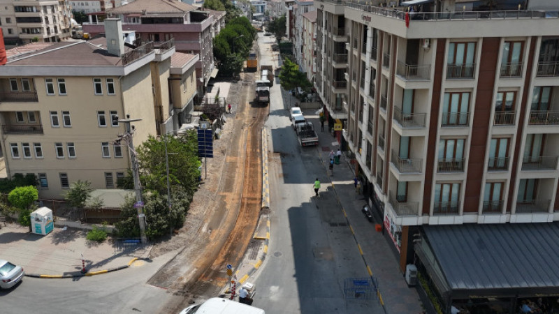 Ali Arıcan Caddesi’nde Prestij Cadde Çalışmaları Başladı
