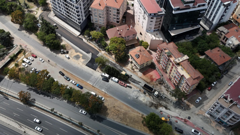 Gebze’de bağlantı yolları açılmaya devam ediyor