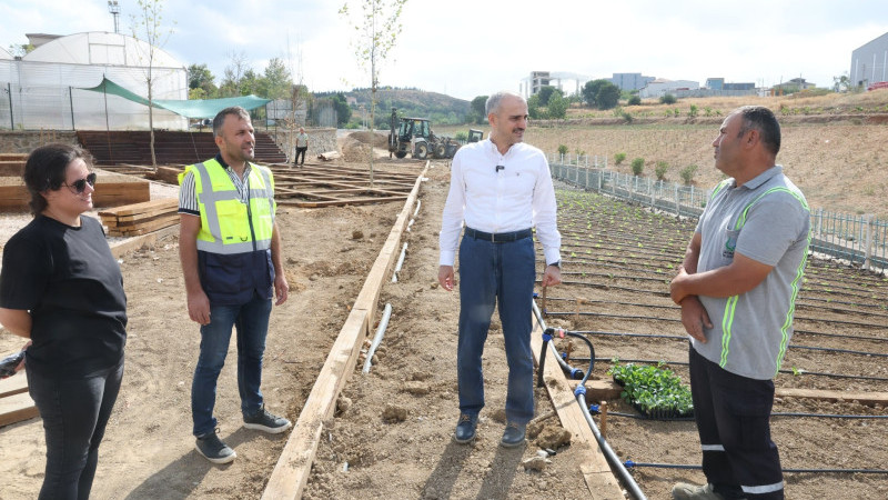 Başkan Çiftçi, Bahçem Çayırova projesini inceledi