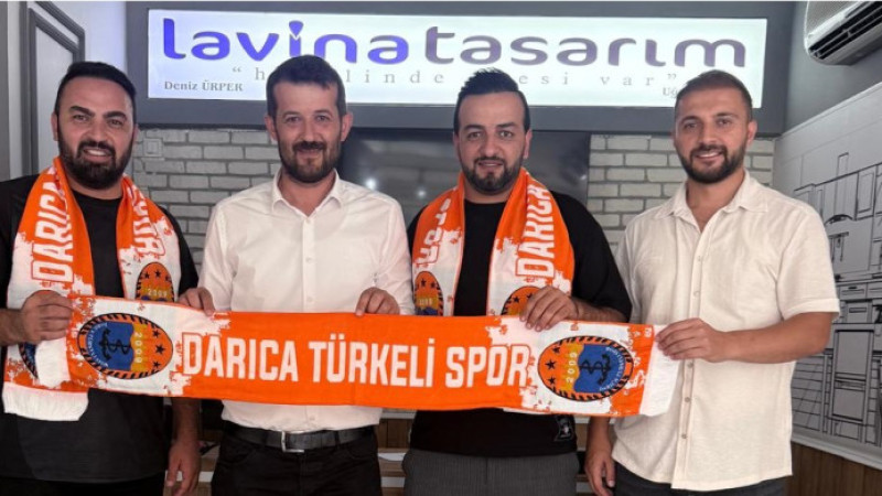 Darıca Türkelispor kolunda Lavina Tasarım’ı taşıyacak!