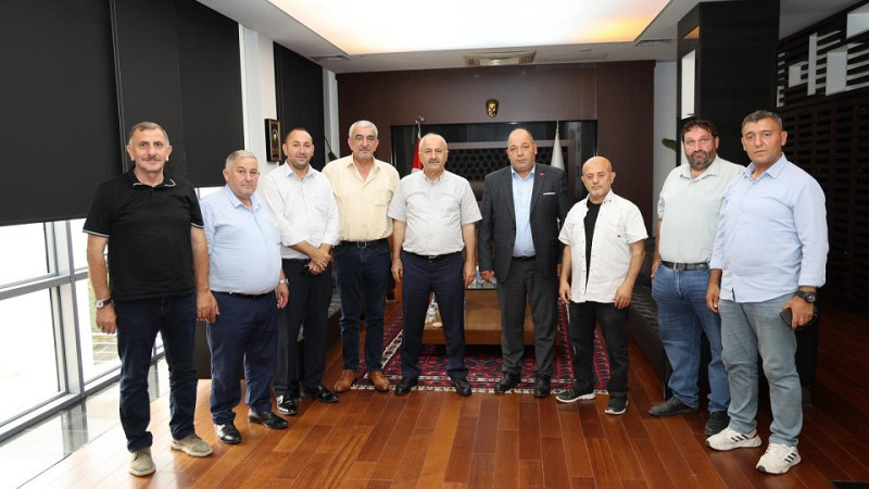 Muhtarlar Birliği’nden Başkan Büyükgöz’e Ziyaret
