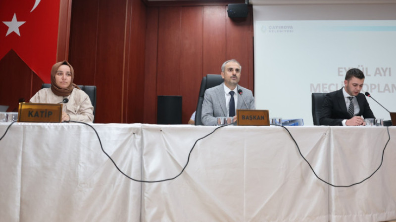 Çayırova’da Eylül ayı meclisi tamamlandı