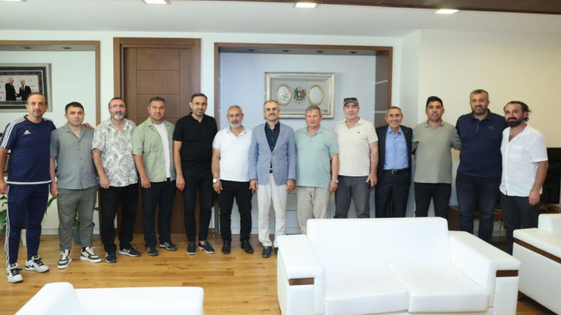 Başkan Çiftçi, amatör spor kulübü temsilcilerini ağırladı