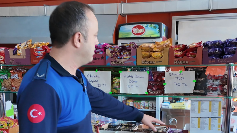 Çayırova Zabıtası’ndan okul kantinlerinde denetim