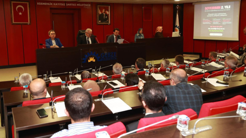 Gebze Belediyesi Ekim Ayı Meclisi Birinci Oturumu Gerçekleşti