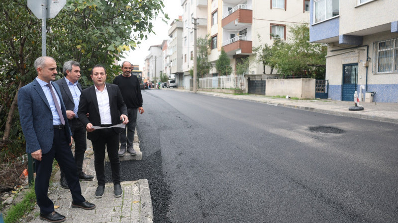 Çayırova’da yol yenileme çalışmaları hızla sürüyor