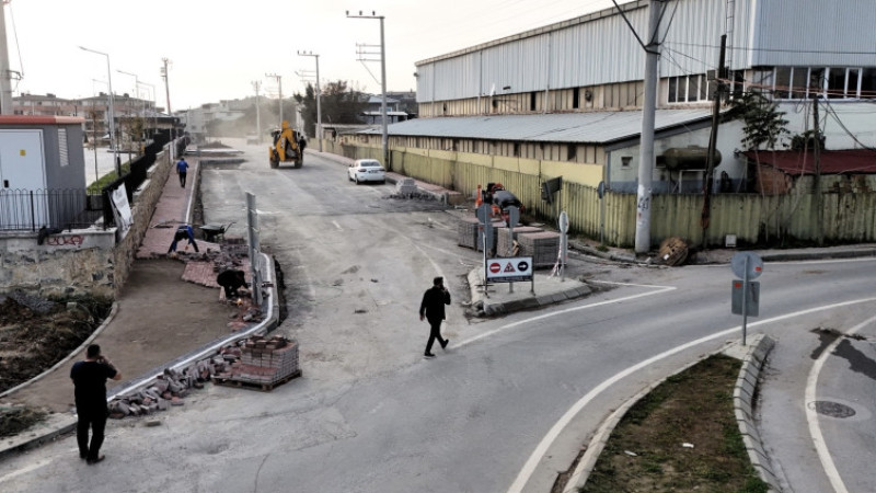 Darıca Özbay Sokak yenileniyor