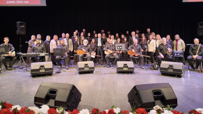 Türk Halk Müziği korosu çok beğenildi