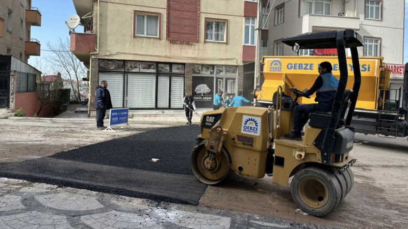 Gebze’de Asfalt Çalışmaları