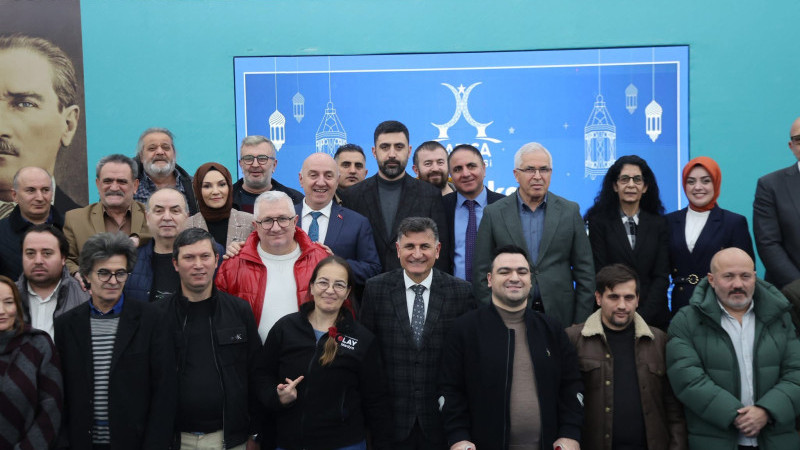 Başkan Bıyık, basın mensuplarıyla iftar sofrasında buluştu