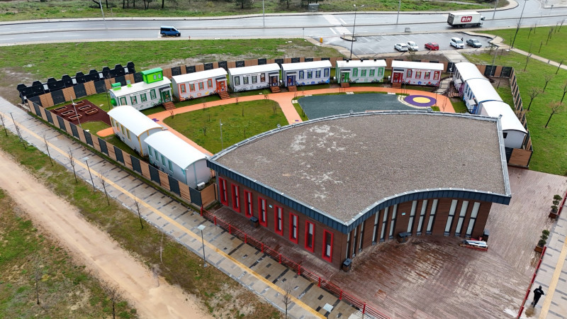 Gebze Lokomotif Çocuk Köyü hizmete giriyor