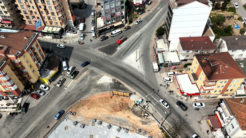 Çayırova’daki önemli kavşakta sona doğru