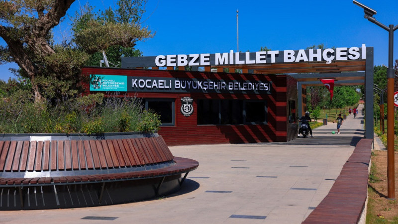 Gebze Millet Bahçesi’nde hem huzur var, hem hayat
