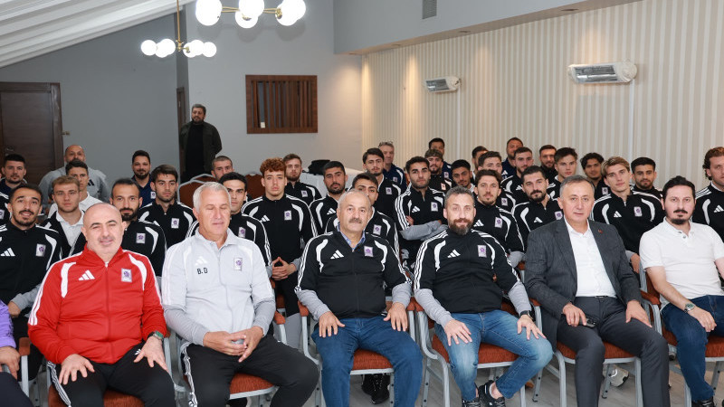 Başkan Büyükgöz Gebzespor'un Bolu Kampında