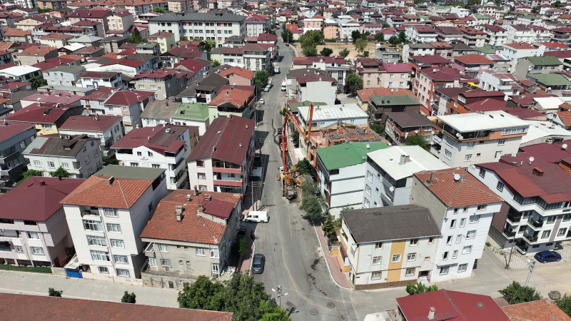 Darıca Mevlana Caddesi yeni yüzüne kavuştu