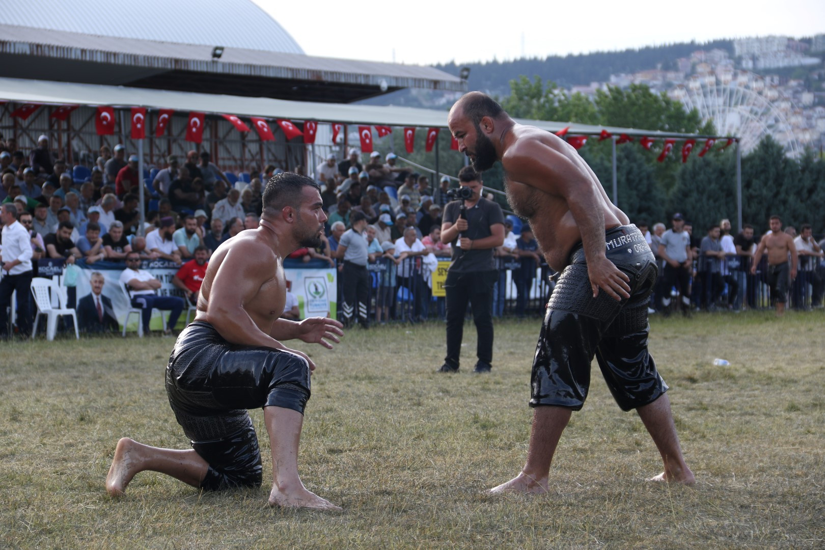 15. Sekapark Altınkemer Yağlı Güreşlerinde Başpehlivan Orhan Okulu