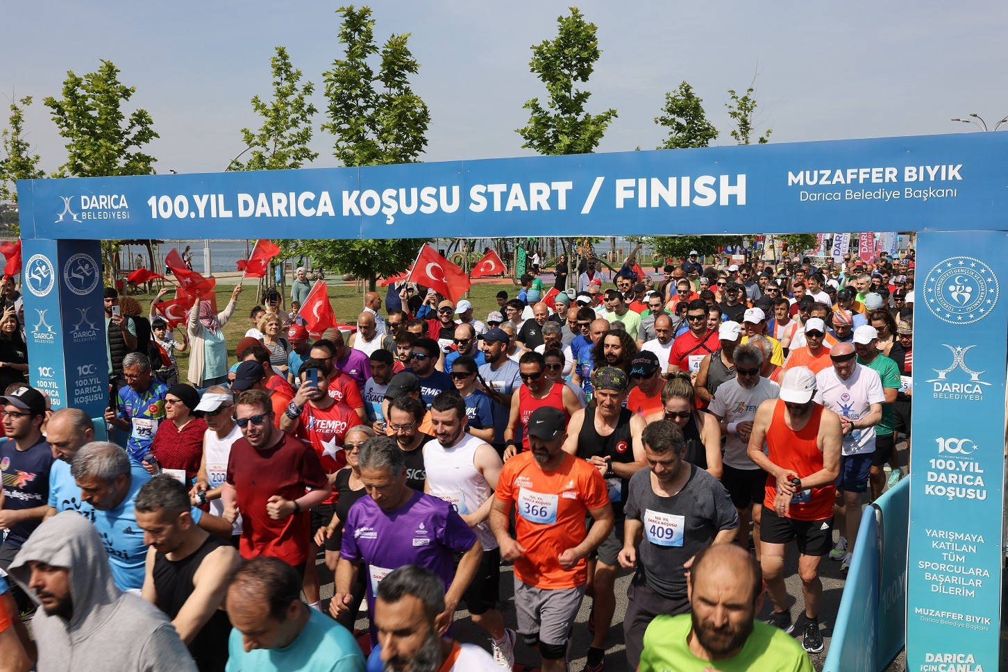 Darıca 100. Yıla Koştu