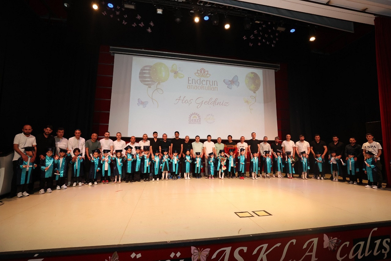 Gebze Enderun Anaokullarında Karne Heyecanı